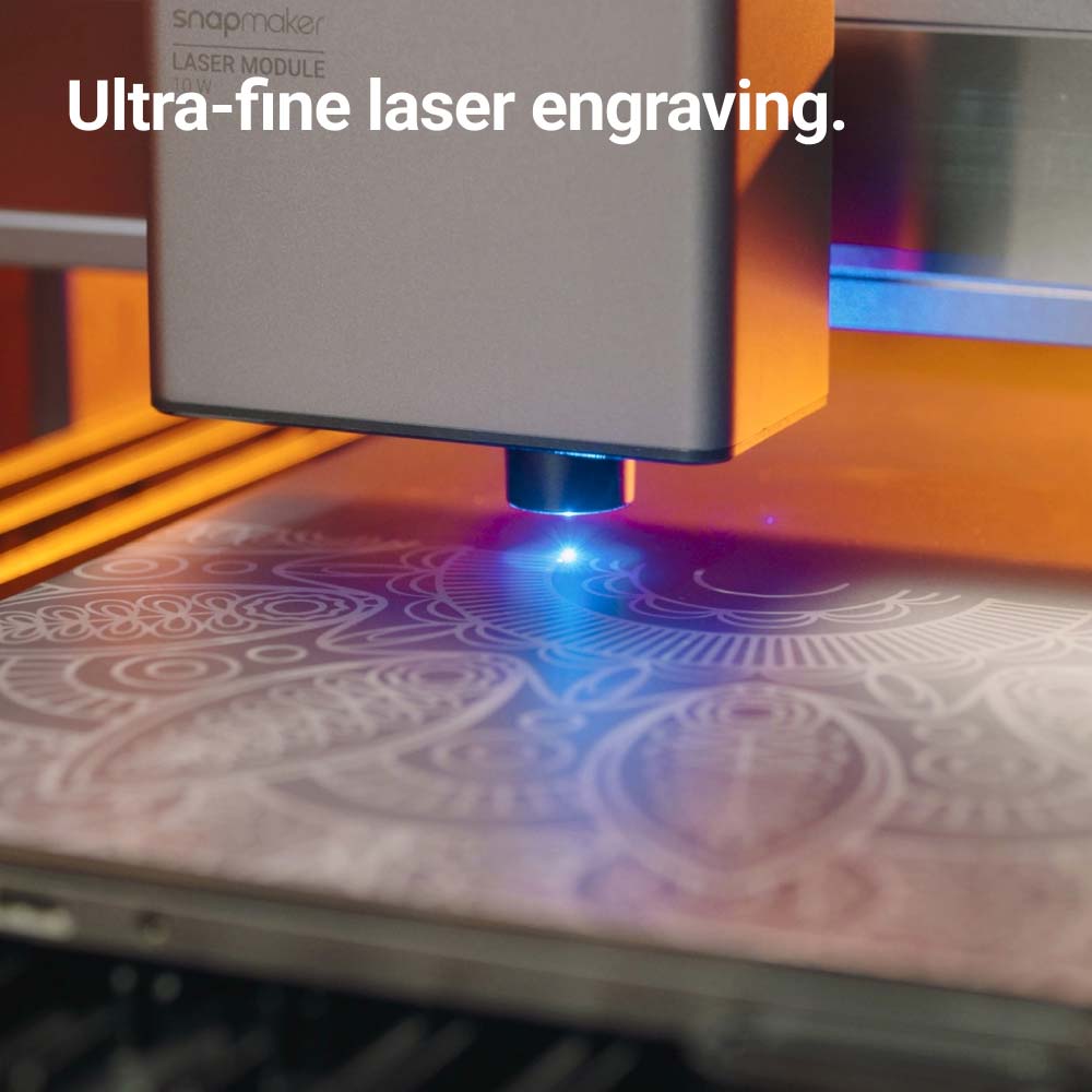 Snapmaker - Best 3D Printer, Laser Engraver, CNC Carver for Sale