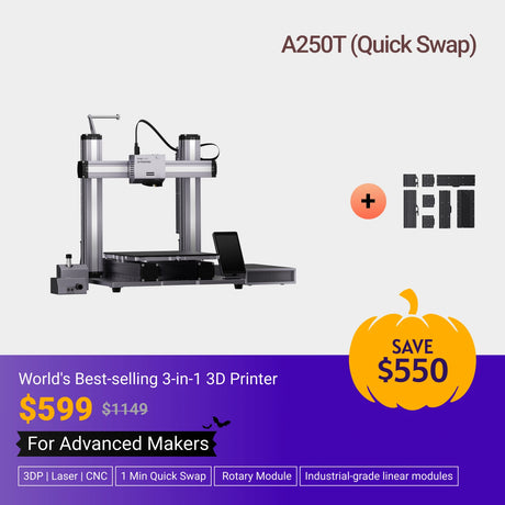 Snapmaker - Best 3D Printer, Laser Engraver, CNC Carver for Sale