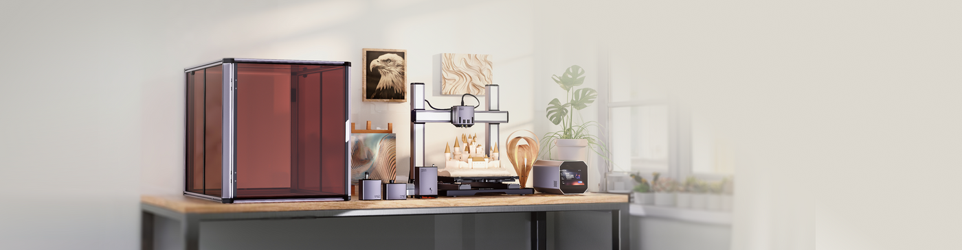 Snapmaker - Best 3D Printer, Laser Engraver, CNC Carver for Sale