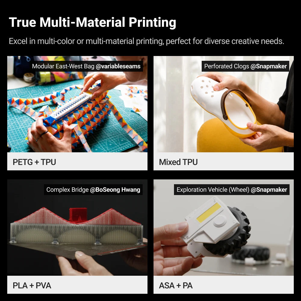 Snapmaker - Best 3D Printer, Laser Engraver, CNC Carver for Sale