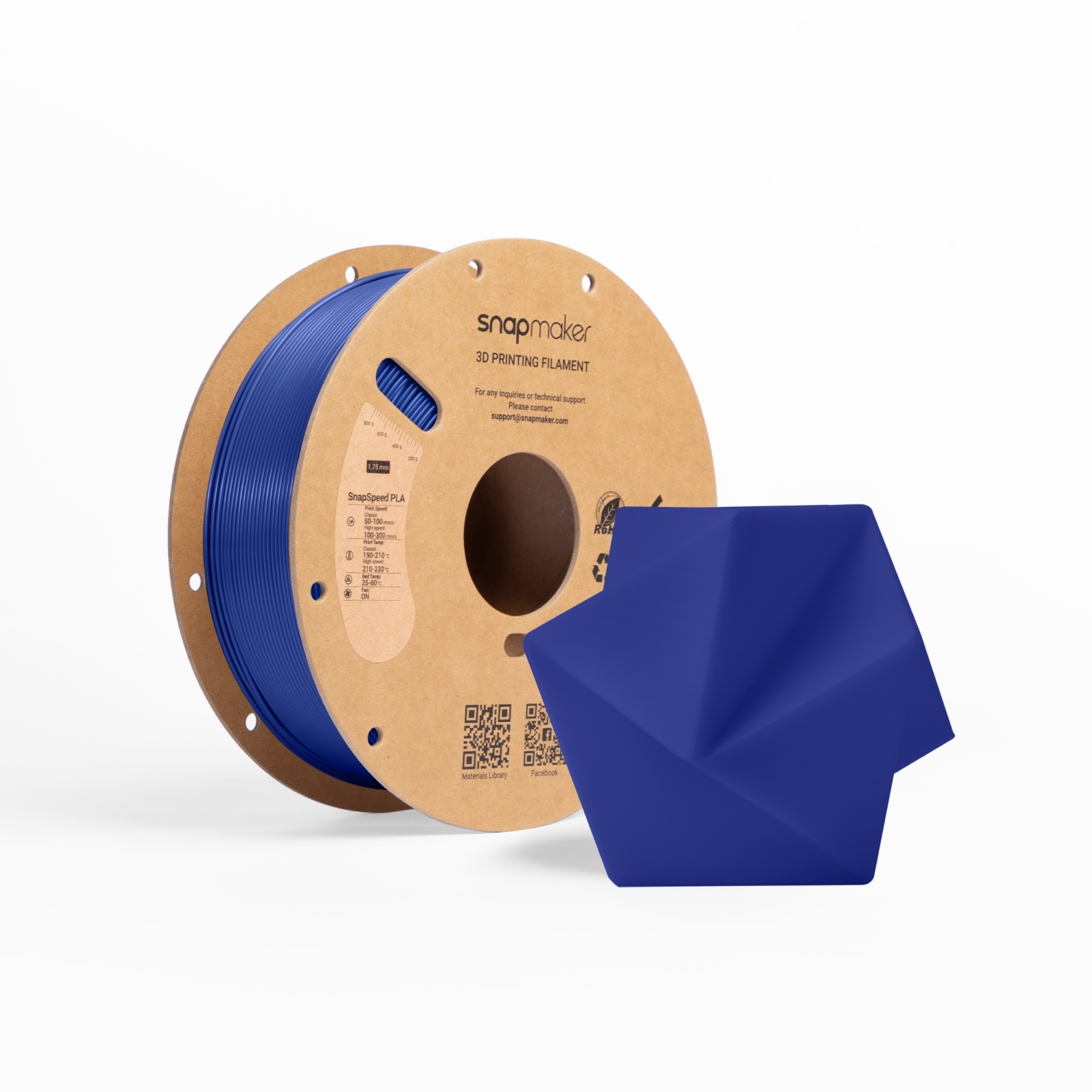 SnapSpeed PLA Filament (1kg)