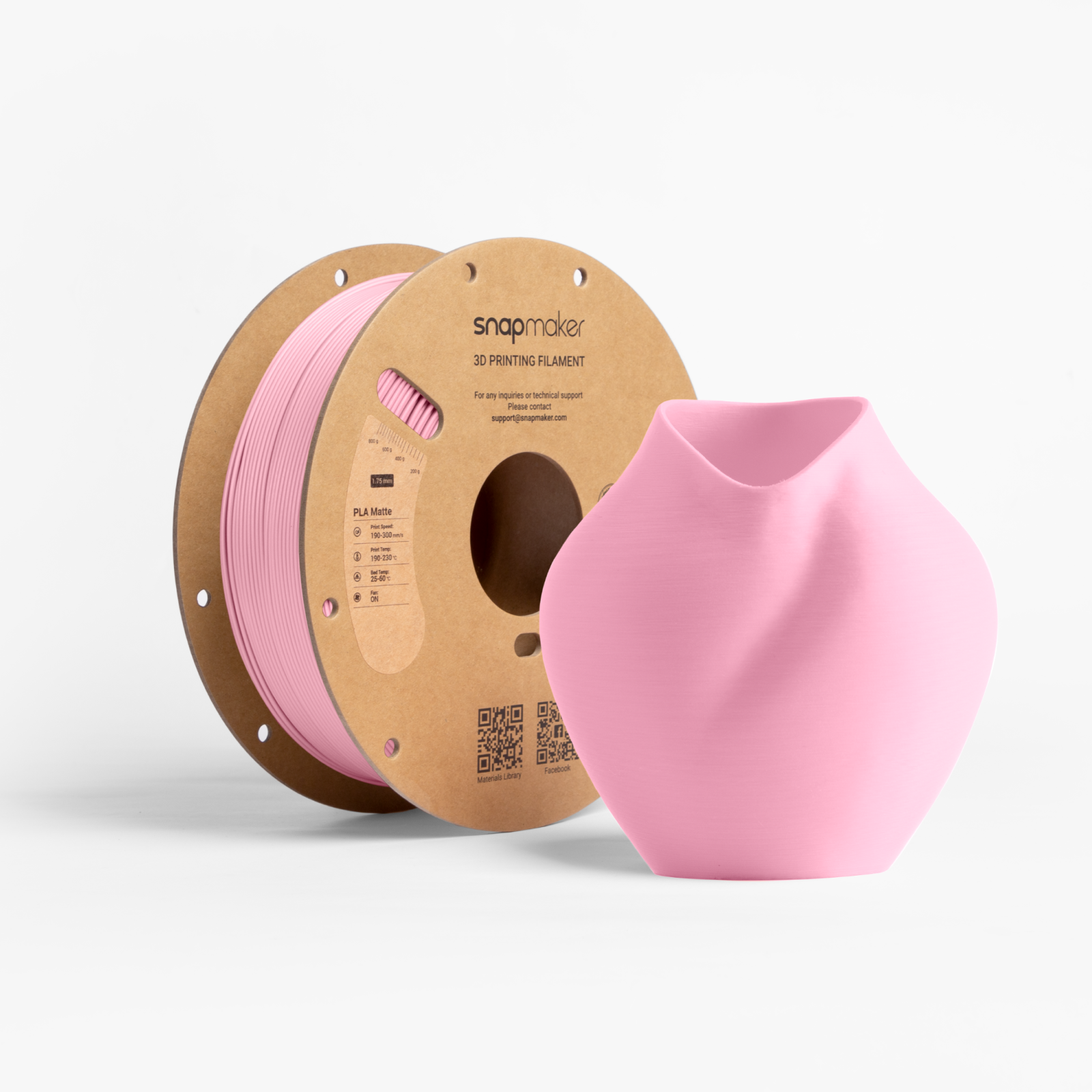 Matte PLA Filament (RFID) - 1KG