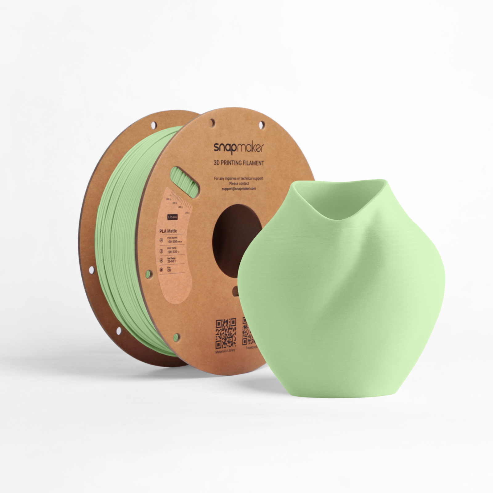 Matte PLA Filament (RFID) - 1KG
