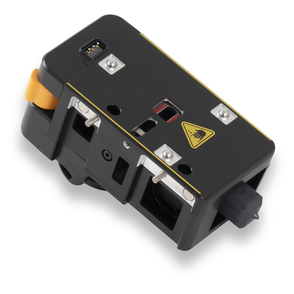 Detailed bottom view of Toolhead 1 Left Slot for Snapmaker U1 highlighting precision connectors and durable base design.