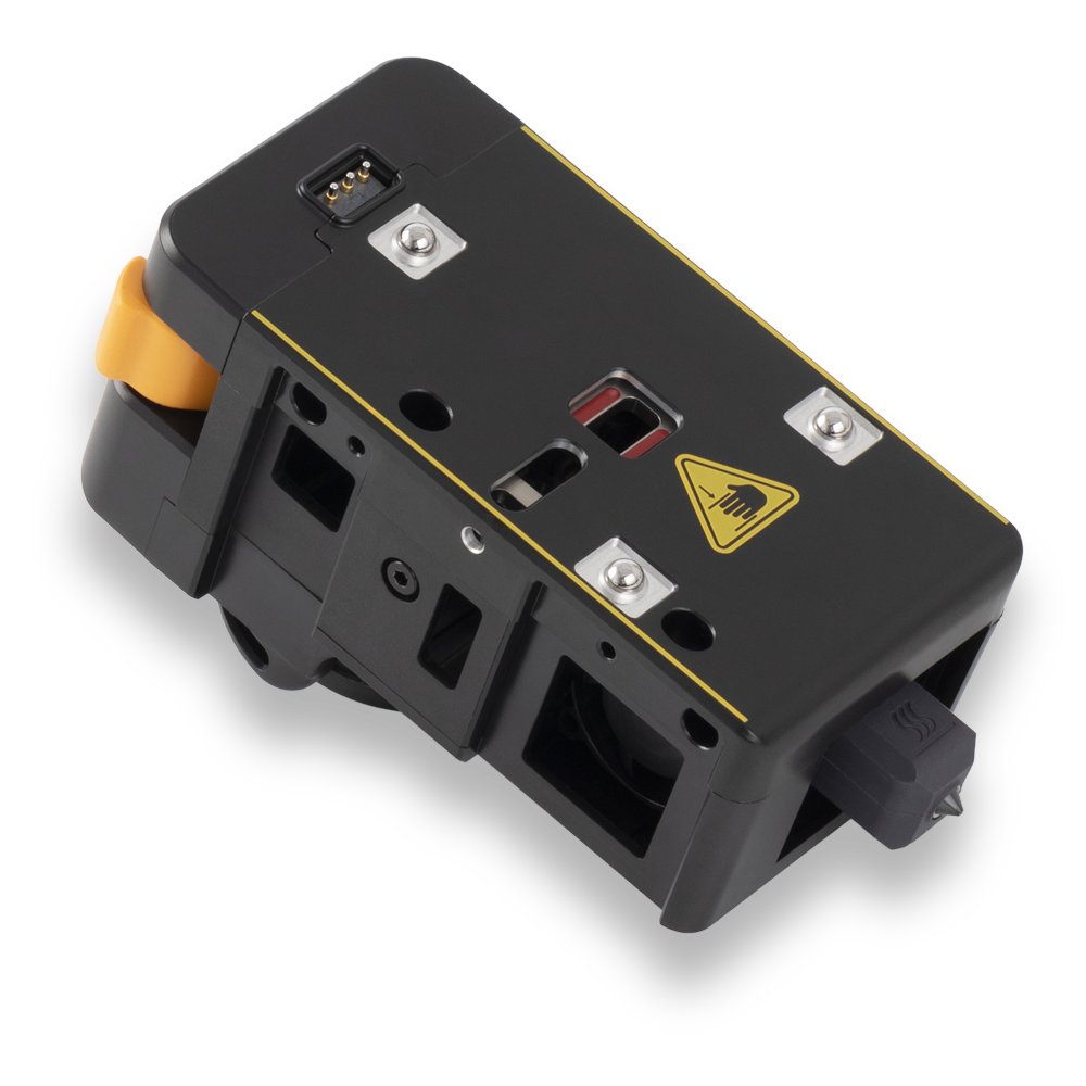 Bottom angle of Toolhead 2/3/4 Right Slot for Snapmaker U1 displaying secure connector layout and smooth surface finish.