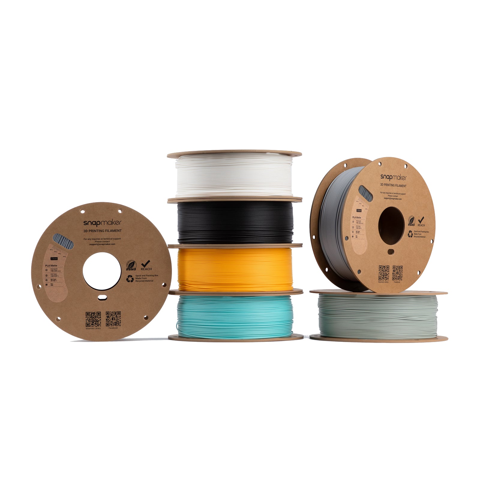 Matte PLA Filament (RFID) - 1KG
