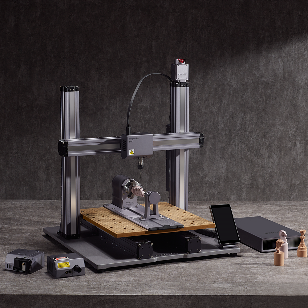 Snapmaker - Best 3D Printer, Laser Engraver, CNC Carver for Sale