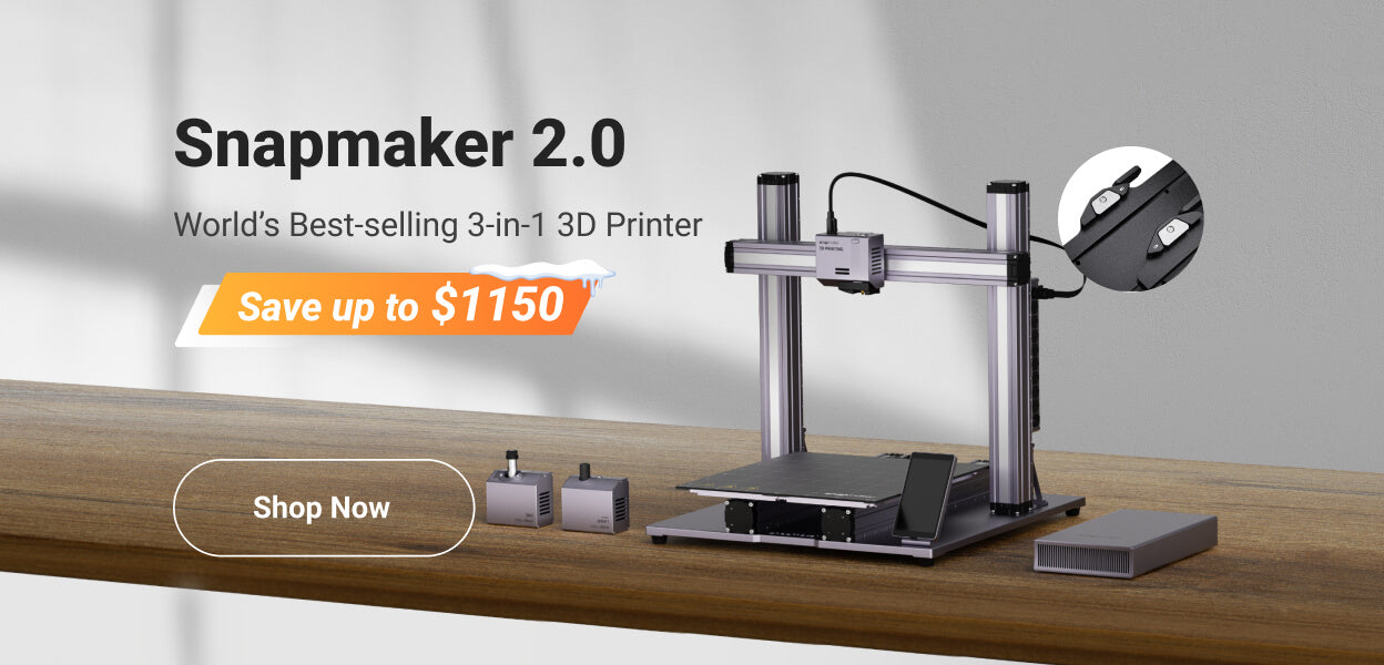 Snapmaker 2.0 Modular 3-in-1 3D Printer - Snapmaker Global