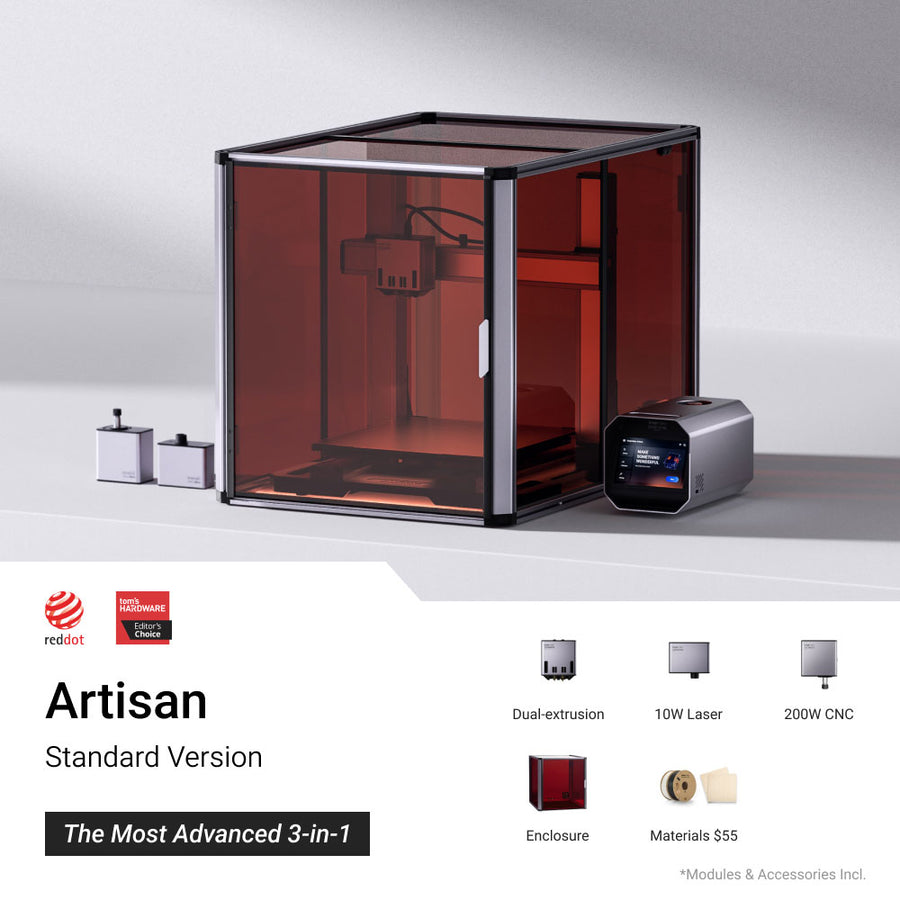 Snapmaker Artisan 3-in-1 3D Printer - Snapmaker Global