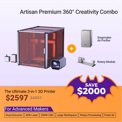 Snapmaker - Best 3D Printer, Laser Engraver, CNC Carver for Sale