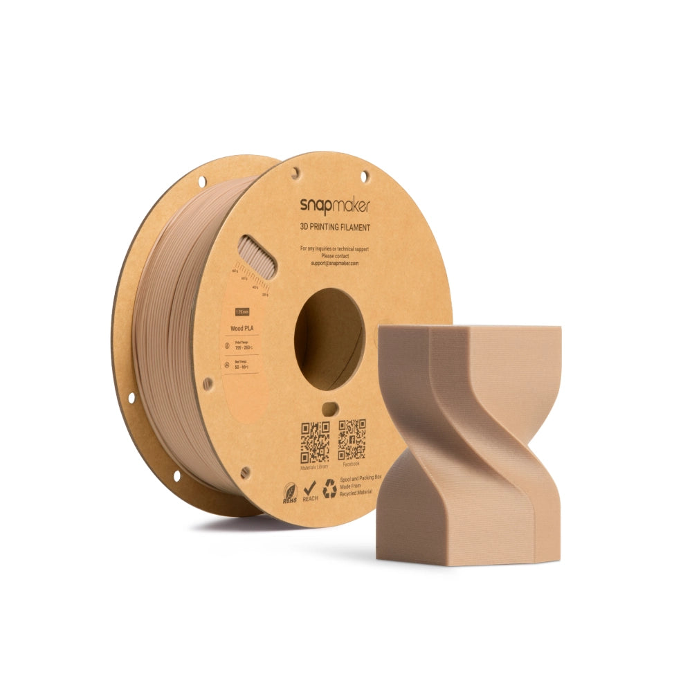 Wood PLA Filament (RFID) - 1kg