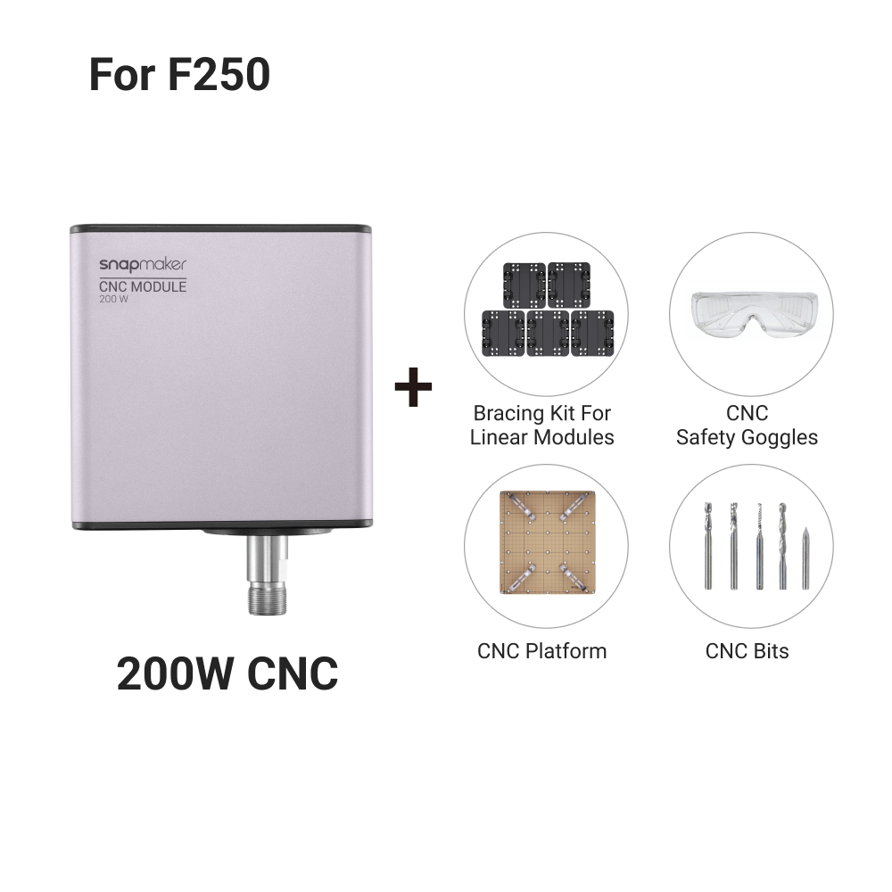 Snapmaker 200W CNC Module Bundle - Snapmaker Global