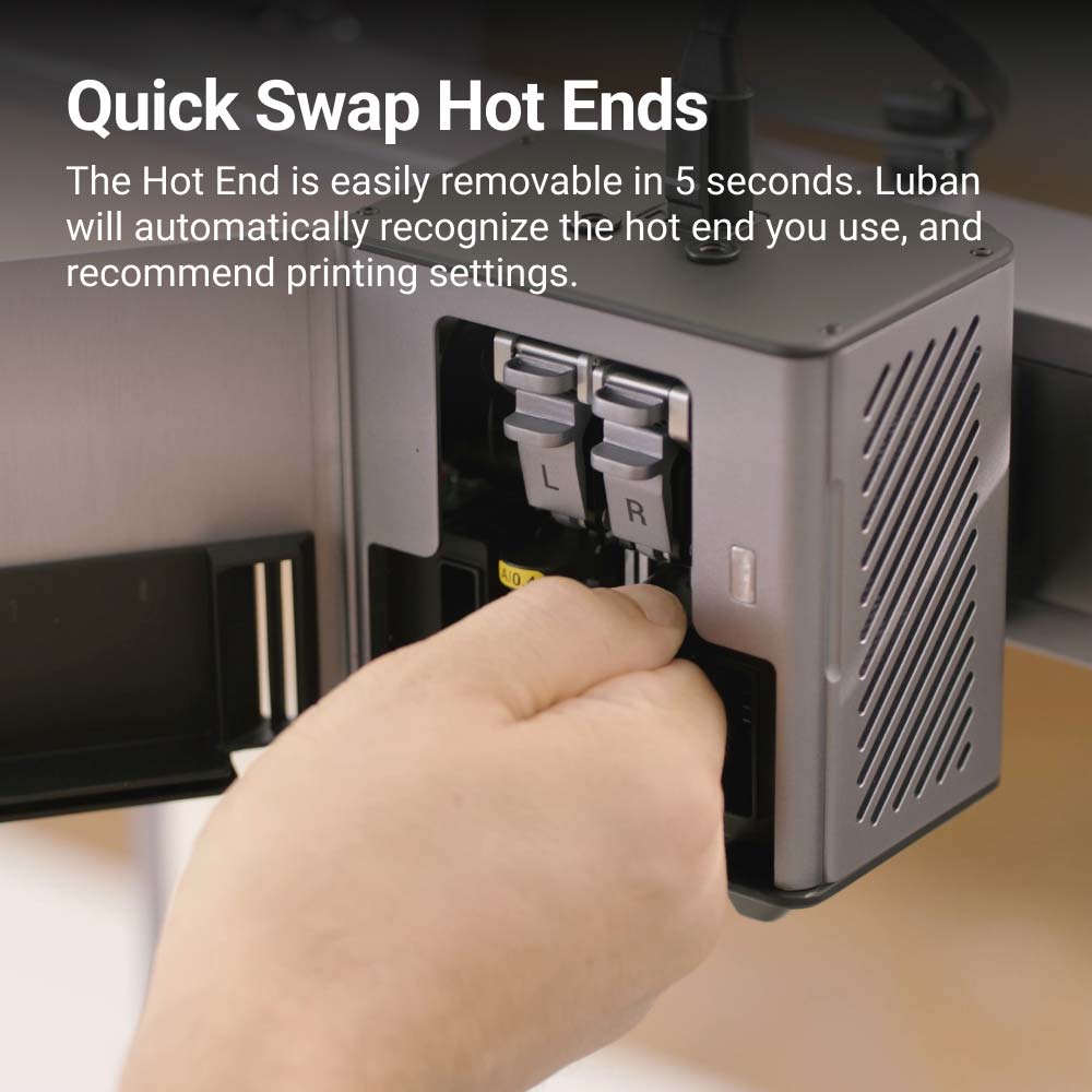 Snapmaker Dual Extrusion Quick Swap Hot Ends