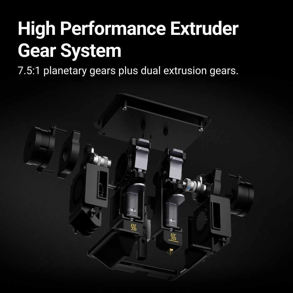 3d printing module for dual extrusion | Snapmaker