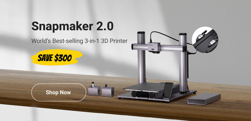 Snapmaker - Best 3D Printer, Laser Engraver, CNC Carver for Sale