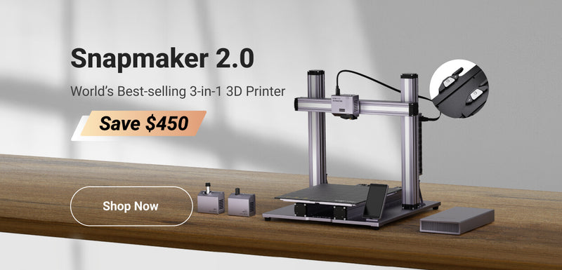 Snapmaker - Best 3D Printer, Laser Engraver, CNC Carver for Sale