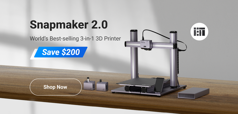 Snapmaker - Best 3D Printer, Laser Engraver, CNC Carver for Sale