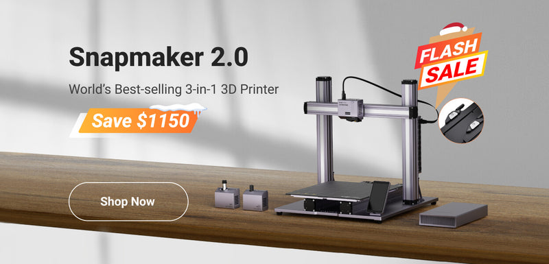 Snapmaker - Best 3D Printer, Laser Engraver, CNC Carver for Sale