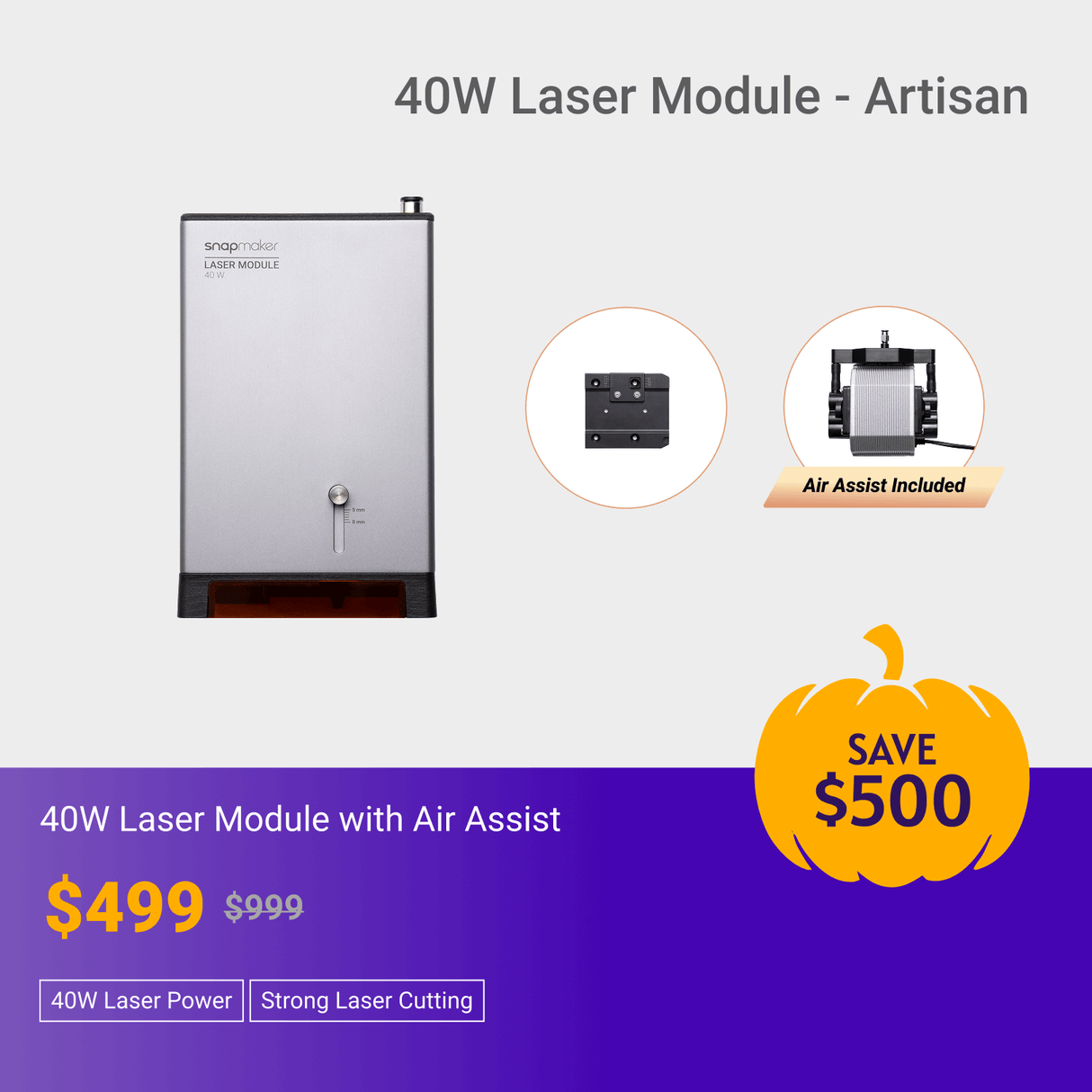 Snapmaker - Best 3D Printer, Laser Engraver, CNC Carver for Sale