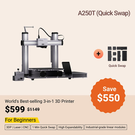 Snapmaker - Best 3D Printer, Laser Engraver, CNC Carver for Sale