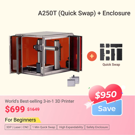 Snapmaker - Best 3D Printer, Laser Engraver, CNC Carver for Sale