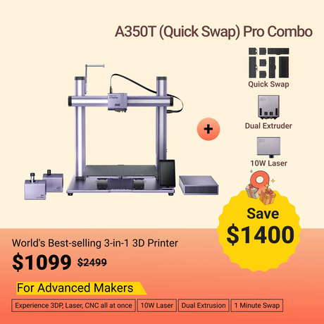 Snapmaker - Best 3D Printer, Laser Engraver, CNC Carver for Sale