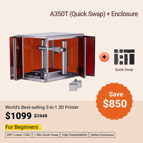 Snapmaker - Best 3D Printer, Laser Engraver, CNC Carver for Sale