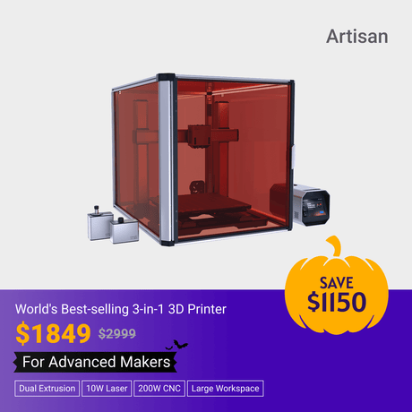 Snapmaker - Best 3D Printer, Laser Engraver, CNC Carver for Sale