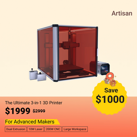 Snapmaker - Best 3D Printer, Laser Engraver, CNC Carver for Sale