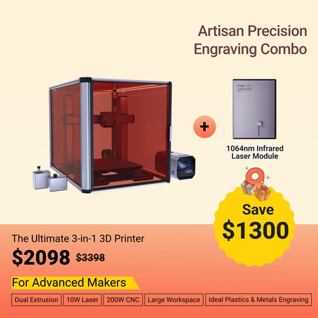 Snapmaker - Best 3D Printer, Laser Engraver, CNC Carver for Sale
