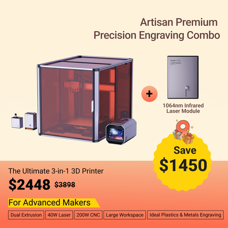 Snapmaker - Best 3D Printer, Laser Engraver, CNC Carver for Sale
