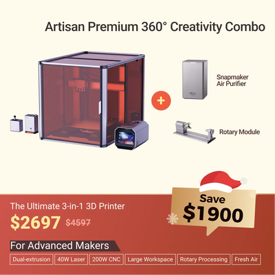 Snapmaker - Best 3D Printer, Laser Engraver, CNC Carver for Sale