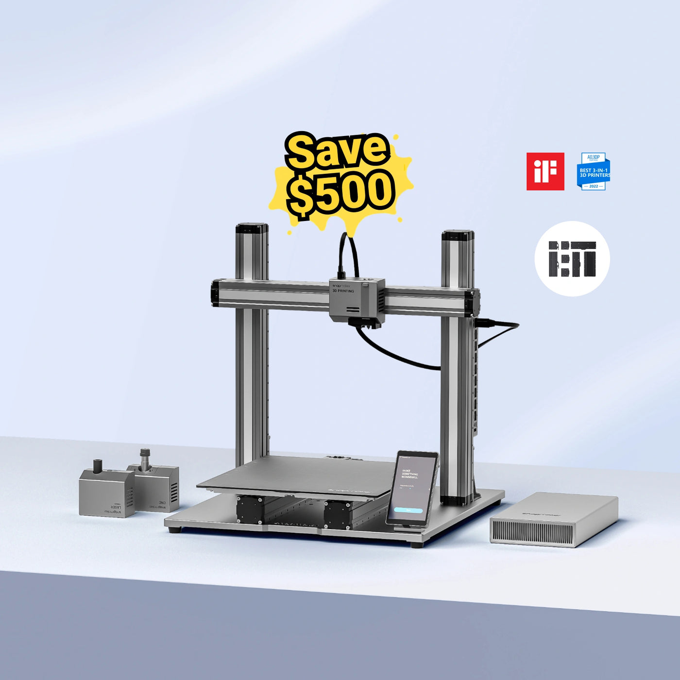 Snapmaker - Best 3D Printer, Laser Engraver, CNC Carver for Sale