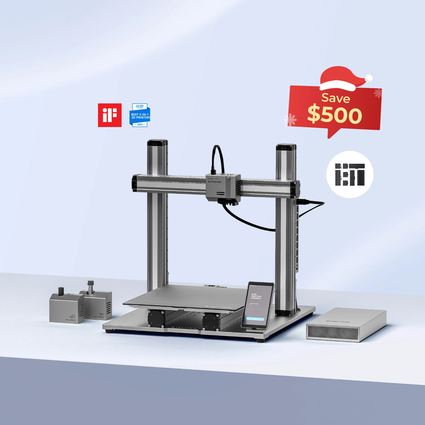 Snapmaker - Best 3D Printer, Laser Engraver, CNC Carver for Sale