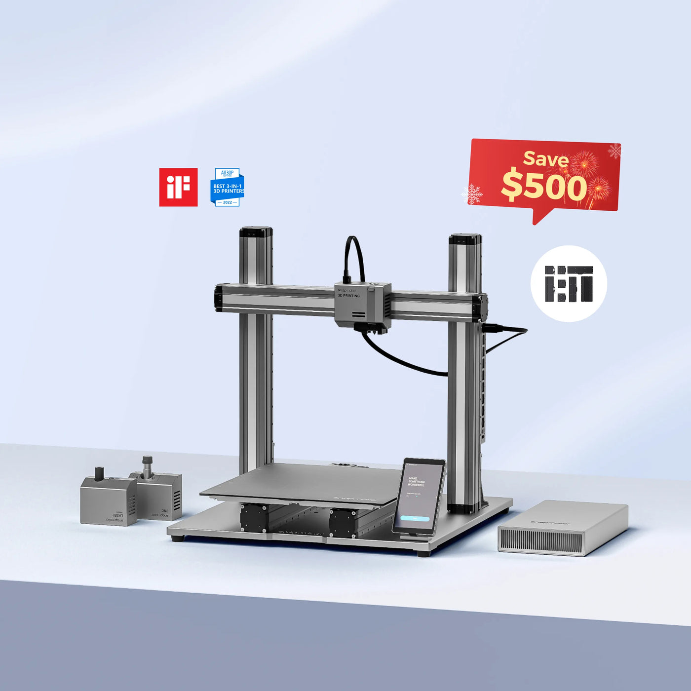 Snapmaker - Best 3D Printer, Laser Engraver, CNC Carver for Sale