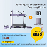 Snapmaker - Best 3D Printer, Laser Engraver, CNC Carver for Sale