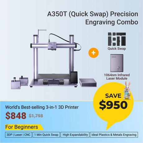 Snapmaker - Best 3D Printer, Laser Engraver, CNC Carver for Sale