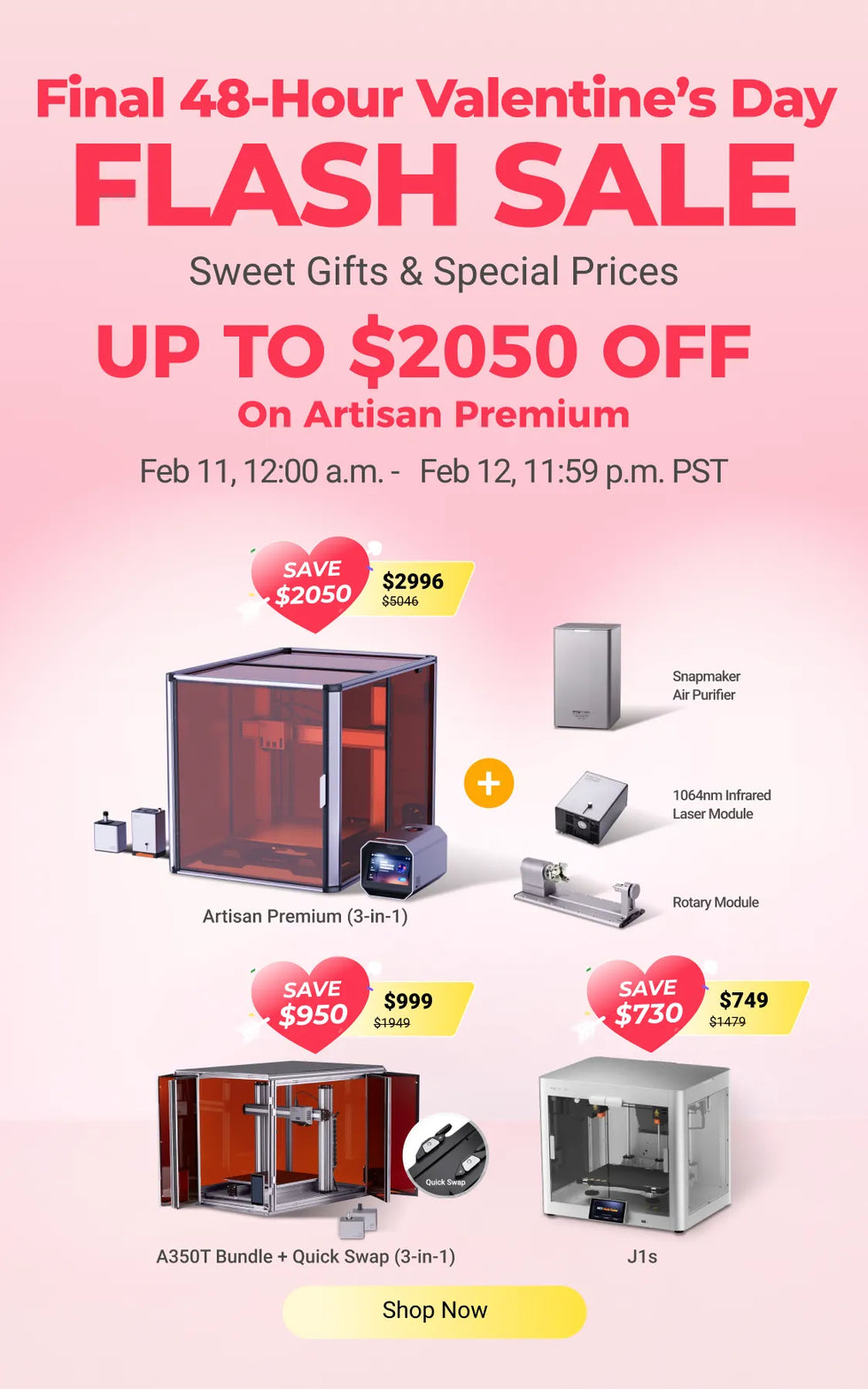 Snapmaker - Best 3D Printer, Laser Engraver, CNC Carver for Sale