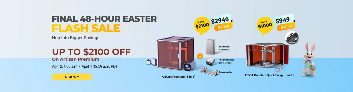 Snapmaker - Best 3D Printer, Laser Engraver, CNC Carver for Sale