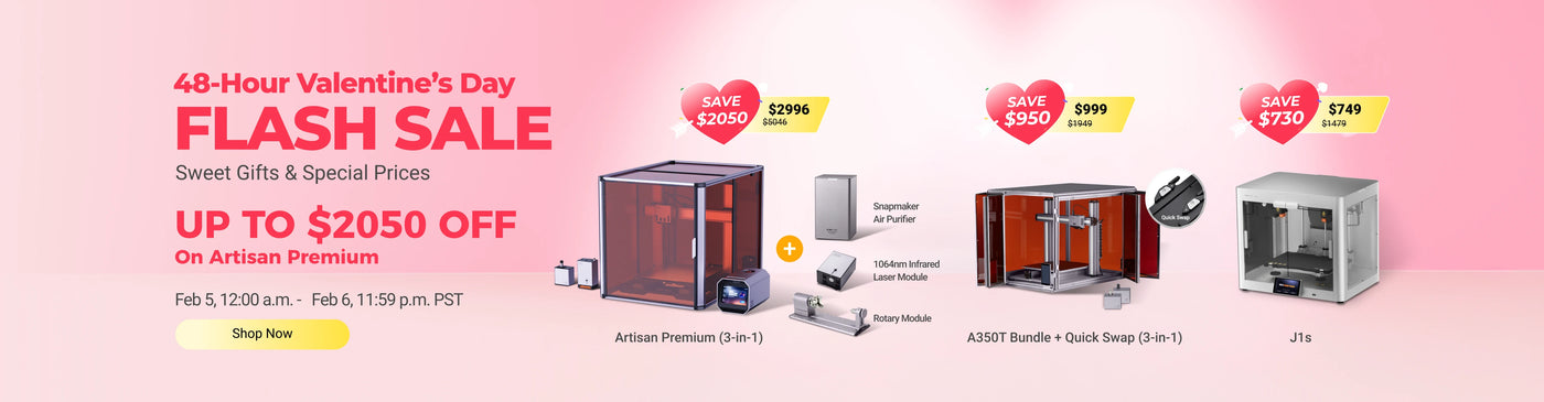 Snapmaker - Best 3D Printer, Laser Engraver, CNC Carver for Sale