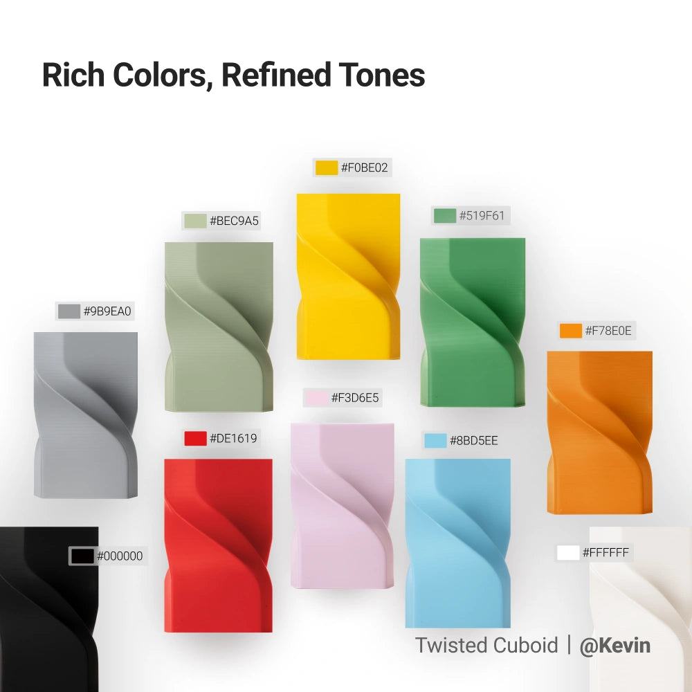 Matte PLA Filament (without RFID) - 1kg
