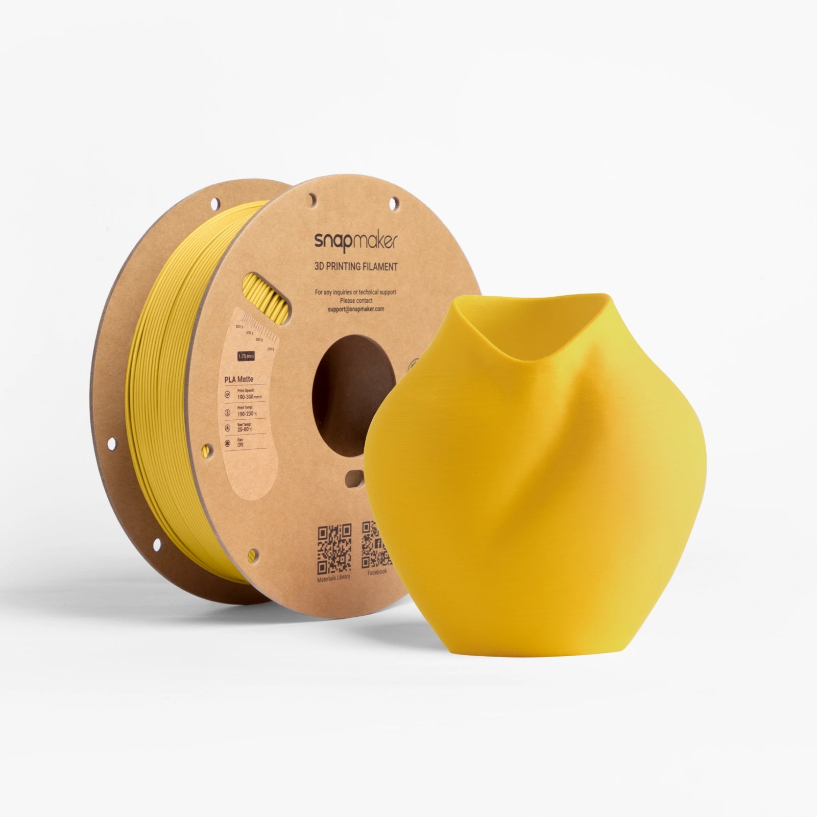Matte PLA Filament (RFID) - 1KG