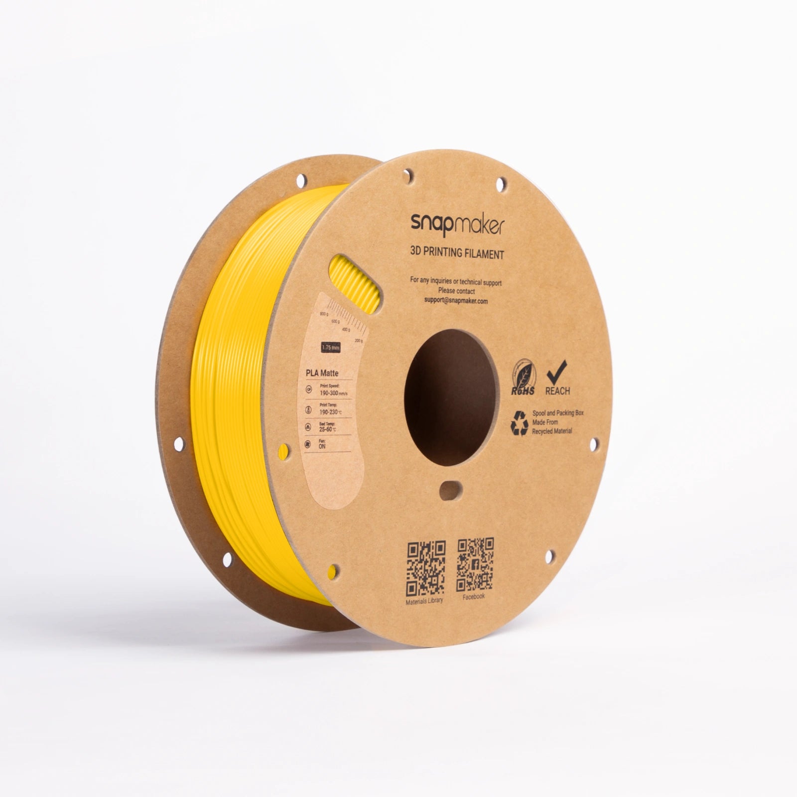 Matte PLA Filament (RFID) - 1KG