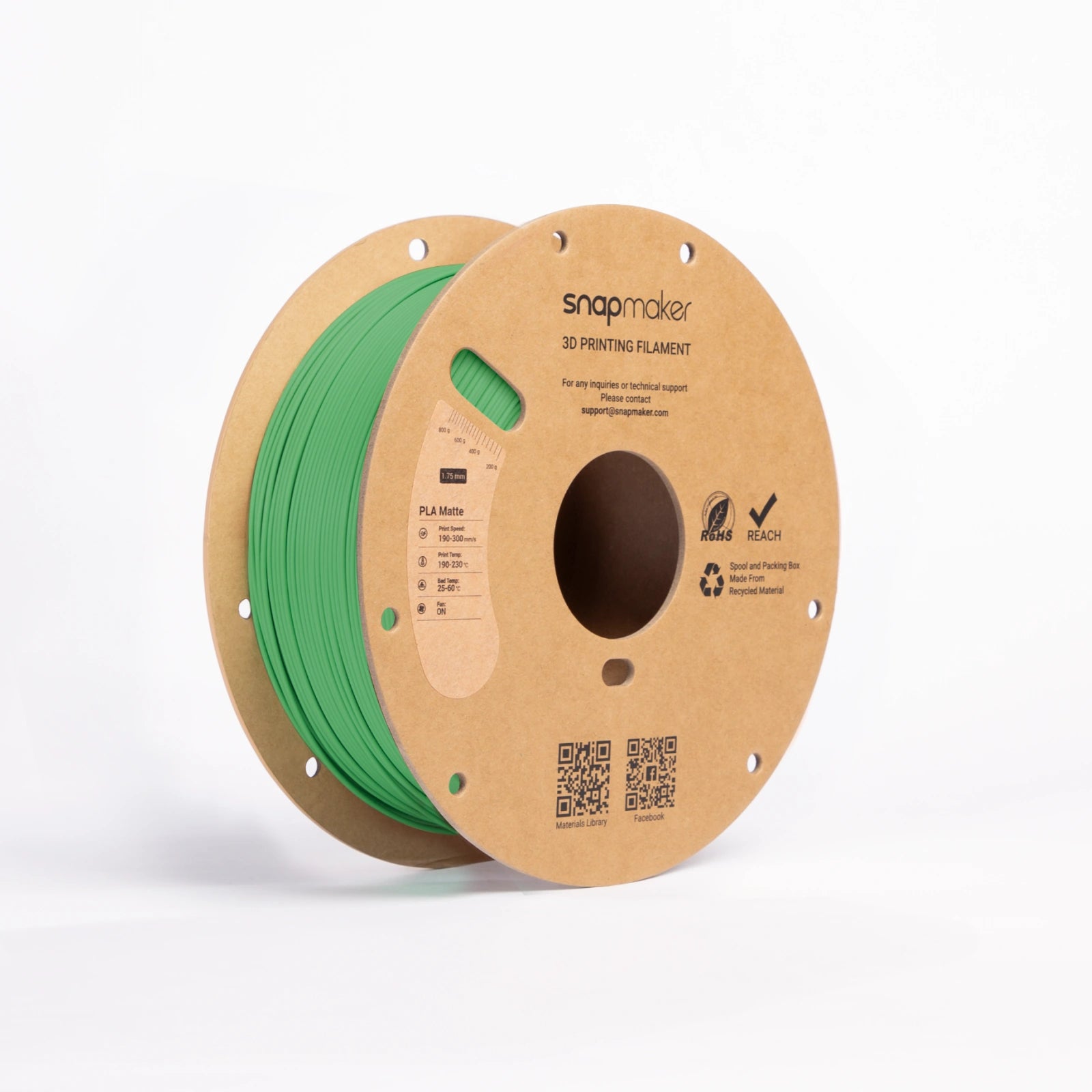 Matte PLA Filament (RFID) - 1KG