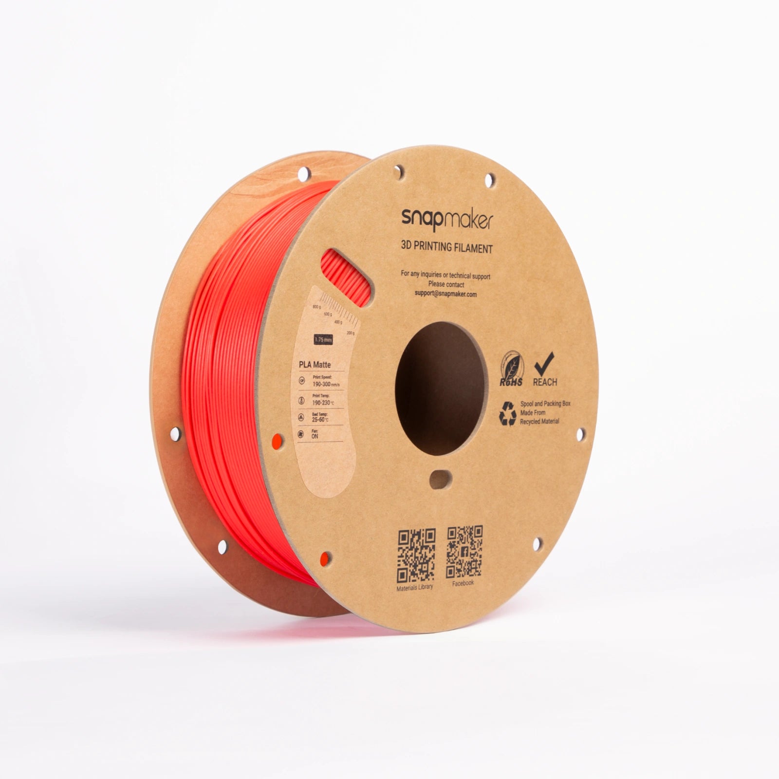 Matte PLA Filament (RFID) - 1KG