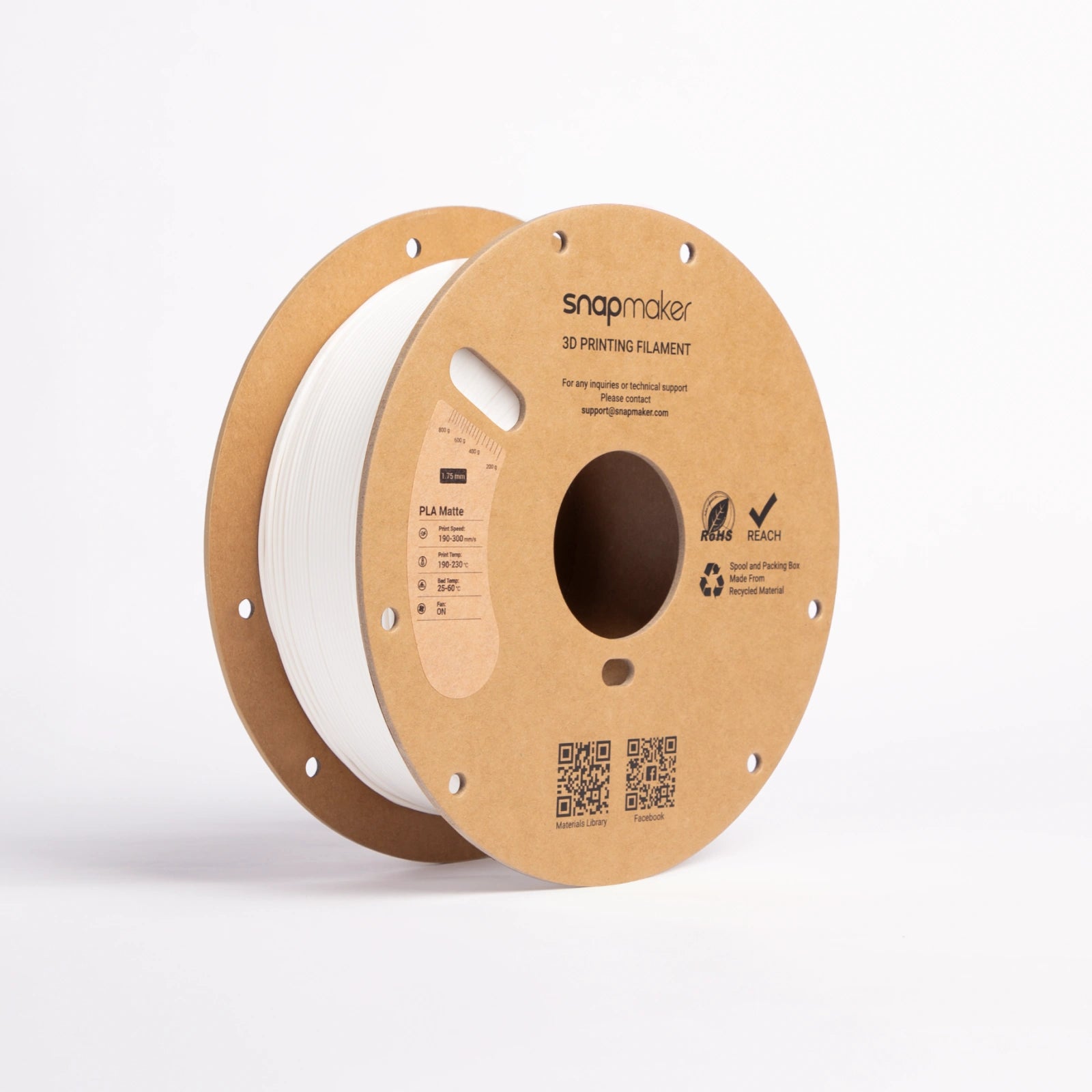Matte PLA Filament (RFID) - 1KG