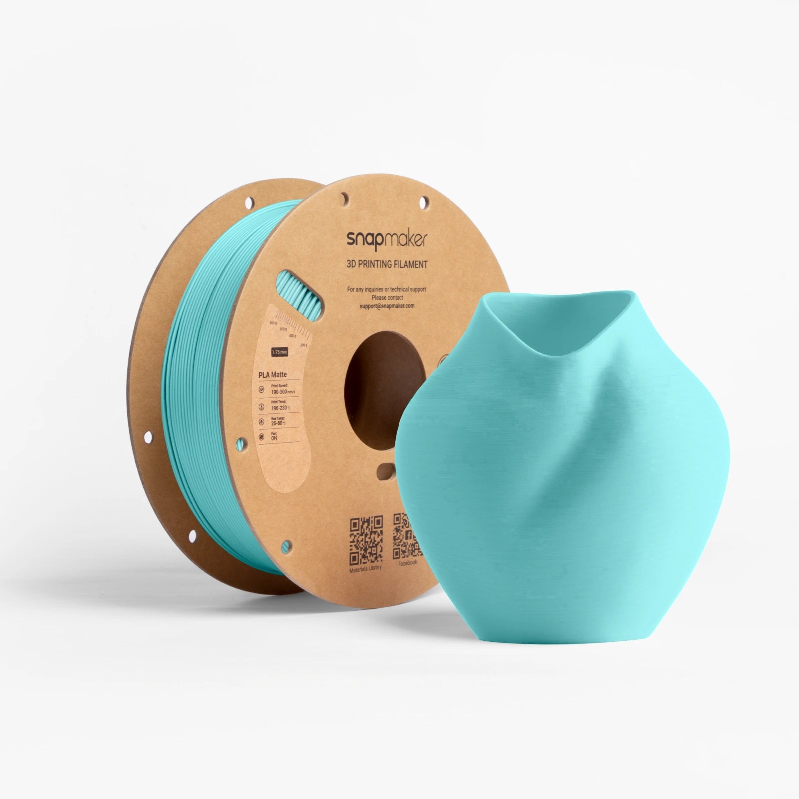 Matte PLA Filament (RFID) - 1KG