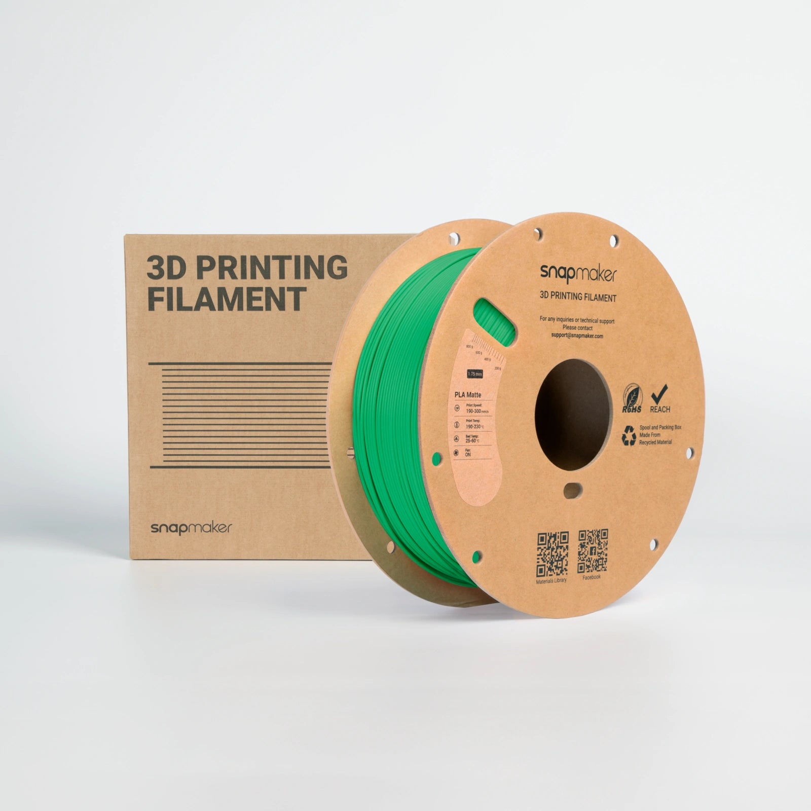 Matte PLA Filament (RFID) - 1KG