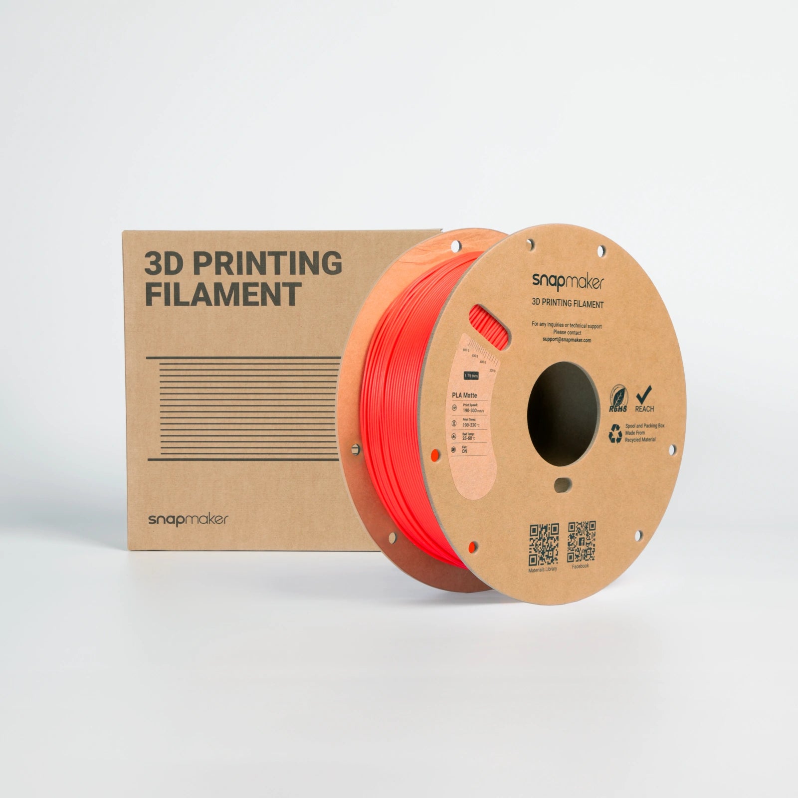 Matte PLA Filament (RFID) - 1KG