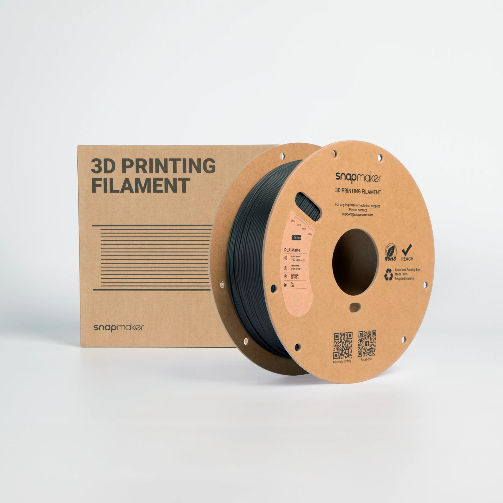 Matte PLA Filament (RFID) - 1KG